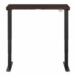 Move 40 Series 48W X 24D Adjustable Desk By Bush Business Furniture - Black Walnut/Cool Gray Metallic -Office Storage Sales a7ecd73b f24a 4d14 8847 effa92097dbf