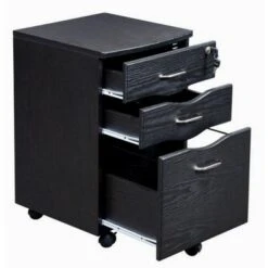 Urban Designs Office Rolling Storage And File Cabinet - Mahogany -Office Storage Sales a7f9443f ad28 4c08 99aa 9d3d68f85643