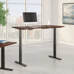 Move 60 Series 60W X 30D Height Adjustable Standing Desk - Mocha Cherry/Black Powder Coat 30 Move 60 Series 60W X 30D Height Adjustable Standing Desk - Mocha Cherry/Black Powder Coat -Office Storage Sales a8ec7d38 cc45 4b9f 85ef 5a2bf947ca8c