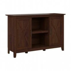 Key West Accent Cabinet With Doors By Bush Furniture - Washed Gray -Office Storage Sales a9b38d09 3267 4db3 8096 d185ea166438