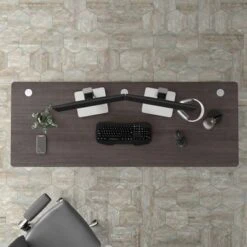 Studio A 72W Computer Desk By Bush Business Furniture - Storm Gray -Office Storage Sales acb3ca1e 809a 4727 ace9 44ddd9d5db67