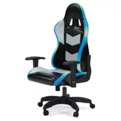 Black/Gray Lynxtyn Home Office Swivel Desk Chair -Office Storage Sales ad09af8d ba85 4aec bf7d 41daba8ed052