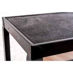 Luxor Adjustable Height Steel AV Cart W/ Cabinet, Drop Leaf - Black -Office Storage Sales af87ade7 0f06 4ad2 9b28 f49838647cb3