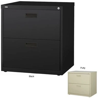 Hirsh HL1000 Series 30-inch Wide 2-drawer Commercial Lateral File Cabinet - Beige 1 Hirsh HL1000 Series 30-inch Wide 2-drawer Commercial Lateral File Cabinet - Beige