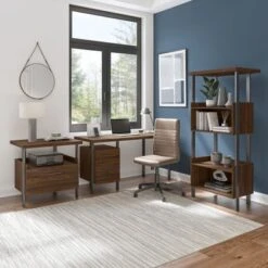 Bush Furniture Architect 1 Drawer Lateral File Cabinet - Modern Walnut -Office Storage Sales b0a0894d d11c 45c4 a6c7 c0433aaf3801