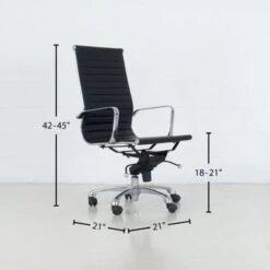 Leatherette Office Desk Chair - White Highback -Office Storage Sales b1354015 e034 4b1a 83f4 b47c86ec9079