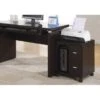 Office/ File Cabinet/ Printer Cart/ Rolling File Cabinet/ Mobile/ Storage/ Work/ Laminate/ Brown/ Contemporary/ Modern