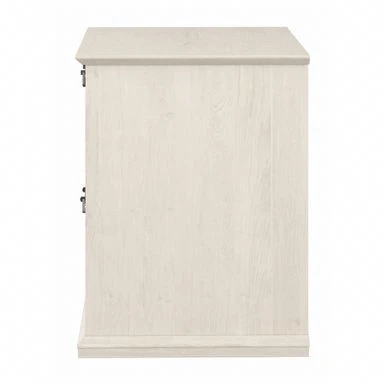 Homestead Farmhouse Lateral File Cabinet By Bush Furniture - Linen White Oak 18 Homestead Farmhouse Lateral File Cabinet By Bush Furniture - Linen White Oak - Image 18