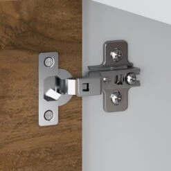 Jamestown 5 Shelf Bookcase With Doors By Bush Business Furniture - Storm Gray/White -Office Storage Sales b2f2317f 451a 42b6 8021 5298b3f67ef0