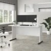 Studio A 60W Computer Desk By Bush Business Furniture - White