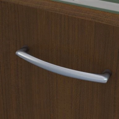 Bush Business Series A 48W Corner Desk With Mobile File Cabinet In Oak - Slate/White Spectrum 5 Bush Business Series A 48W Corner Desk With Mobile File Cabinet In Oak - Slate/White Spectrum - Image 5