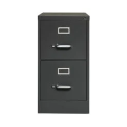 Hirsh 26.5 In 2 Dr Vertical File, Letter, Dropship, Charcoal - Grey -Office Storage Sales b527f8c2 ca18 42bb 8d4b c078e25eed27