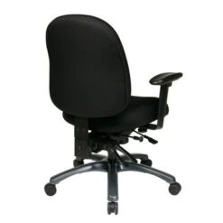 Multi-Function Mid-Office Chair With Seat Slider And Titanium Finish Base - Black -Office Storage Sales b56d3bdb 3609 44a1 8865 fd6972167c48