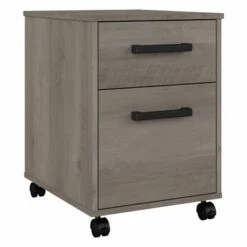 City Park 2 Drawer Mobile File Cabinet By Kathy Ireland Home - Driftwood Gray -Office Storage Sales b5b24e99 6db3 4cde 8c31 862439adc8a4