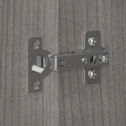 Universal Wall Cabinet With Doors By Bush Business Furniture - Platinum Gray -Office Storage Sales b5b479a3 d4ed 449e 8442 8288f844b618