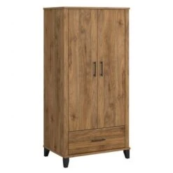 Somerset Tall Entryway Cabinet With Doors And Drawer By Bush Furniture - Platinum Gray -Office Storage Sales b5b88ead 12b3 4f22 a202 0afeb2778297