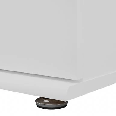 Universal Storage Cabinet With Drawers By Bush Business Furniture - Platinum Gray 20 Universal Storage Cabinet With Drawers By Bush Business Furniture - Platinum Gray - Image 20