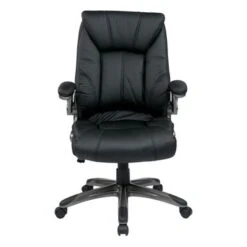Faux Leather Mid-Back Office Chair - Black -Office Storage Sales ba467197 0985 4079 b4d8 a175c32c7fd9