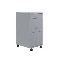 Space Solutions 18" Deep 3 Drawer Metal File Cabinet - Purple - Letter 26 Space Solutions 18" Deep 3 Drawer Metal File Cabinet - Purple - Letter -Office Storage Sales ba8982fc 5f1f 45d1 bd60 349f303aac37