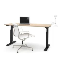 Bestar 30 X 60 Electric Height-adjustable Desk - White -Office Storage Sales bb1059b6 b460 40e4 a48b 22fa8a7303d5