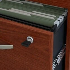 Series C 60W X 24D Office Desk With Drawers By Bush Business Furniture - Mocha Cherry -Office Storage Sales bbdb45fe 5bd1 4abb a820 d89dc4c8150b