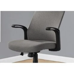 Office Chair/ Adjustable Height/ Swivel/ Ergonomic/ Armrests/ Computer Desk/ Work/ Metal/ Mesh/ Grey/ Black/ Contemporary/ Modern -Office Storage Sales bed3a2c2 db8f 4c69 ac0e 285106114a3a