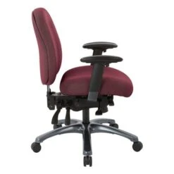 Multi-Function Mid-Office Chair With Seat Slider And Titanium Finish Base - Black -Office Storage Sales c024ab6b 93c6 4b13 bb54 d5540f3172c8