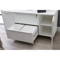 Rye Studio Tivoli Credenza With 2 Filing Drawers And 2 Doors - Grey -Office Storage Sales c0b8ef97 6df4 4eff 978f 2b257accb4b5