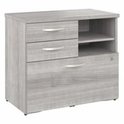 Studio A Storage Cabinet With Drawers By Bush Business Furniture - White -Office Storage Sales c0e1ef5d fccd 4b83 9bc3 6c47ad67f677