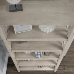 Key West 5 Shelf Bookcase By Bush Furniture - Pure White -Office Storage Sales c3a547eb 5dfd 4294 ad99 f55ef391651c