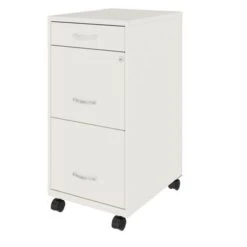 Space Solutions 18" Deep 3 Drawer Metal File Cabinet - Yellow - Letter -Office Storage Sales c3d7c380 3736 4ac5 b5a9 3b18f6eaf2c2