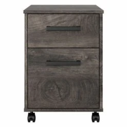 City Park 2 Drawer Mobile File Cabinet By Kathy Ireland Home - Driftwood Gray -Office Storage Sales c455abad 5339 40c8 a7e4 4716ee217a09