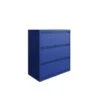 Hirsh 36 In Wide, 3 Drawer, HL8000 Series, Classic Blue - Blue