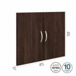 Hybrid Half Height Door Kit By Bush Business Furniture - White -Office Storage Sales cab6d510 9c77 4494 9374 c7c653046899