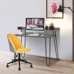 Porch & Den Two-tone Micro-suede Upholstery Home Office Task Chair - N/A - Blue 28 Porch & Den Two-tone Micro-suede Upholstery Home Office Task Chair - N/A - Blue -Office Storage Sales cabafe4b eb3f 477f 8f09 5f5ae5e6e8dc