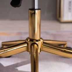 Modern Adjustable Height 360 Revolving Home Office Chair - 24.8*22.8*33.9INCH - Yellow -Office Storage Sales cf80bc4a 6774 4fdb 866b d3723114452e