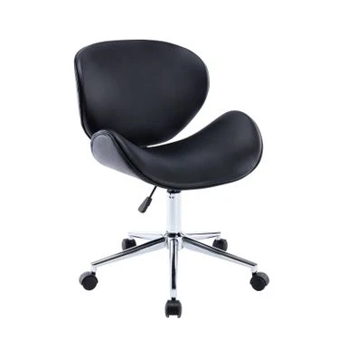 Porthos Home Rudi Office Chair, PU Or Fabric Or Velvet Upholstery, Chrome Legs - Grey Fabric 10 Porthos Home Rudi Office Chair, PU Or Fabric Or Velvet Upholstery, Chrome Legs - Grey Fabric - Image 10