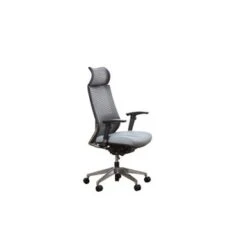 Bordeaux Grey Mesh High Back Executive Chair
