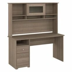 Cabot 60W Computer Desk With Hutch In Espresso Oak By Bush Furniture - Espresso Oak -Office Storage Sales d2be2570 ed8f 4564 8e3e 54439253a420