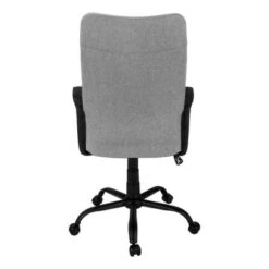Office Chair/ Adjustable Height/ Swivel/ Ergonomic/ Armrests/ Computer Desk/ Work/ Metal/ Mesh/ Grey/ Black/ Contemporary/ Modern -Office Storage Sales d3ad4617 6188 47eb b6f5 09508bf91871