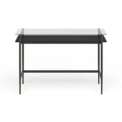 Eaton Desk - Brass 36" With Faux Marble Shelf -Office Storage Sales d44e6e0a c300 4ca9 b273 dbe737158ce6