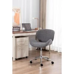 Porthos Home Rudi Office Chair, PU Or Fabric Or Velvet Upholstery, Chrome Legs - Blue Fabric 27 Porthos Home Rudi Office Chair, PU Or Fabric Or Velvet Upholstery, Chrome Legs - Blue Fabric -Office Storage Sales d502c525 e6d1 47b5 b4d8 32848fe7c231