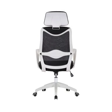 Porthos Home Cory Swivel Office Chair, Tall Mesh Back, Height Adjustable Seat - Blue 6 Porthos Home Cory Swivel Office Chair, Tall Mesh Back, Height Adjustable Seat - Blue - Image 6