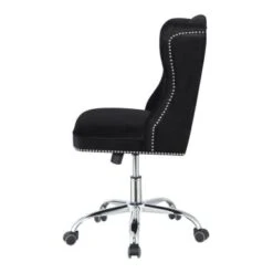 Upholstered Tufted Office Chair Black And Chrome -Office Storage Sales d6cfbda1 6122 4d7f a507 0d49e5d9c127