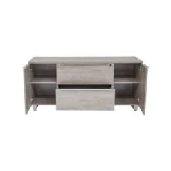 Rye Studio Tivoli Credenza With 2 Filing Drawers And 2 Doors - Grey -Office Storage Sales d6e30c50 b443 4904 8382 0f19da0a1a7d