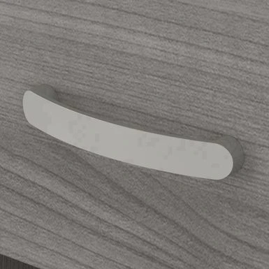 Universal Storage Cabinet With Drawers By Bush Business Furniture - Platinum Gray 7 Universal Storage Cabinet With Drawers By Bush Business Furniture - Platinum Gray - Image 7