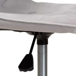 Baxton Studio Kabira Contemporary Glam And Luxe Velvet Fabric And Gold Metal Swivel Office Chair - Grey, Gold -Office Storage Sales dcffea40 858d 48f1 b531 62bb8c824902