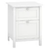Havenside Home Bellport 2-drawer File Cabinet In Pure White - Broadview 2 Drawer File Cabinet