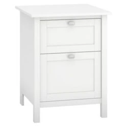 Havenside Home Bellport 2-drawer File Cabinet In Pure White - Broadview 2 Drawer File Cabinet