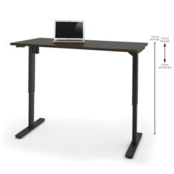 Bestar 30 X 60 Electric Height-adjustable Desk - White -Office Storage Sales e0652f7c c190 4a75 9351 bed692f93305